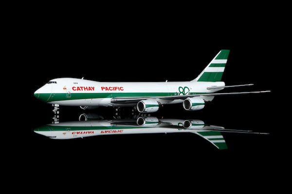 Boeing 747-8F Cathay Pacific 80th Anniversary Retro B-LJE YY74809