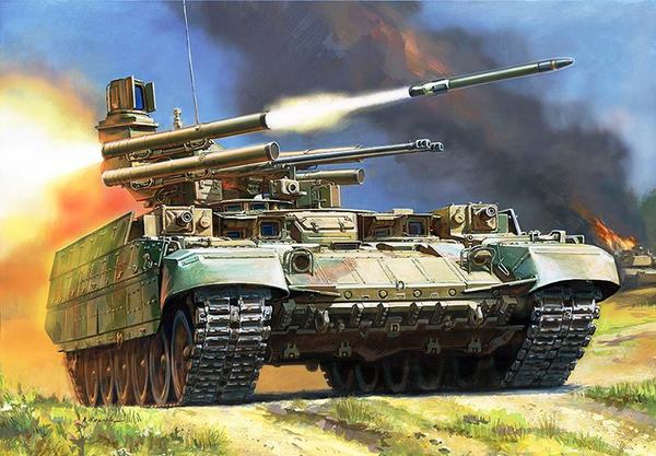Terminator, Russian Fire Support Combat Vehicle (one only from a 2nd hand collection) 3636